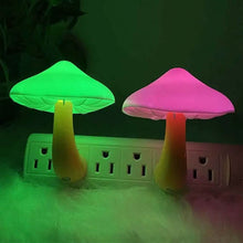 Load image into Gallery viewer, 3-Pack: Mushroom Night Light with Dusk to Dawn Sensor
