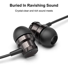 Load image into Gallery viewer, 3-Pack: Noise Isolating Tangle Free In-Ear Headphones with Microphone
