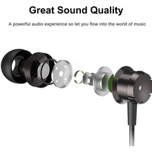 Load image into Gallery viewer, 3-Pack: Noise Isolating Tangle Free In-Ear Headphones with Microphone

