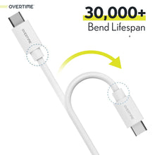 将图片加载到图库查看器，3-Pack: Overtime USB-C to USB-C Charging Cable
