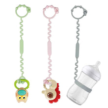 Load image into Gallery viewer, 3-Pack: Pacifier Holder Clip with self-Adjusting Bayonet
