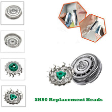 将图片加载到图库查看器，3-Pack: SH90 Replacement Head for Philips Norelco
