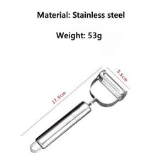 Load image into Gallery viewer, 3-Pack: Stainless Steel Potato Cucumber Carrot Grater
