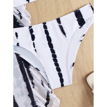 Load image into Gallery viewer, 3-Pack: Tie Dye Bandeau Bikini Swimsuit &amp; Cover Up Pants
