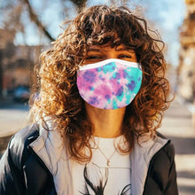 将图片加载到图库查看器，3-Pack: Tie Dyed Double Layer Reusable Face Mask with Adjustable Loop
