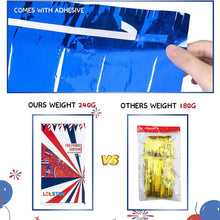 Load image into Gallery viewer, 3-Pack: Tinsel Foil Fringe Curtains
