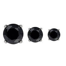 Load image into Gallery viewer, 3-Pairs: Elements of Love Crystal Stud Earrings
