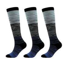 Load image into Gallery viewer, 3-Pairs: Gradient Compression Socks
