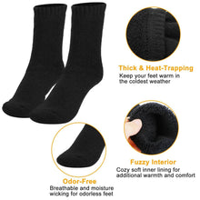 将图片加载到图库查看器，3-Pairs: Men Warm Wool Socks
