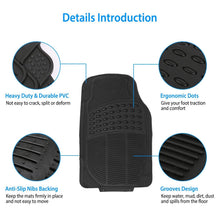 Load image into Gallery viewer, 3-Piece: Automotive Floor Mats Set
