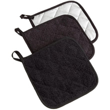 将图片加载到图库查看器，3-Piece: DII Basic Terry Collection Quilted 100% Cotton Potholder
