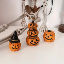 将图片加载到图库查看器，3-Piece: Halloween Pumpkin Decorations
