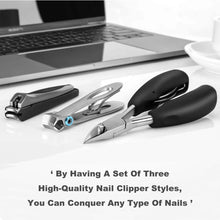 Load image into Gallery viewer, 3-Piece: Large Nail Clippers Set
