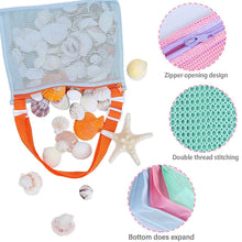 Load image into Gallery viewer, 3-Piece: Mesh Toy Beach Bag
