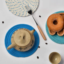 Load image into Gallery viewer, 3-Piece Set: 100% Pure Cotton Thread Weave Hot Pot Holders
