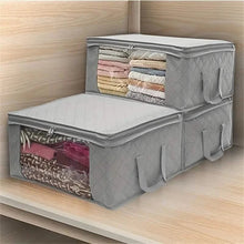 将图片加载到图库查看器，3-Piece Set: Foldable Storage Bags - Large Capacity Clothes Storage Containers
