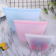 Load image into Gallery viewer, 3-Piece Set: Reusable Refrigerator Fresh Bags
