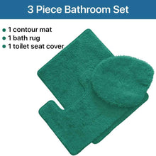 Load image into Gallery viewer, 3-Piece Set: Simple Elegance by Ben&amp;Jonah Bath Rug
