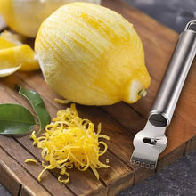 Load image into Gallery viewer, 3-Pieces: Lemon Grater Stainless Steel Peeler
