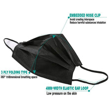 Load image into Gallery viewer, 3-Ply Disposable Non-Medical Sanitary Surgical Earloop Face Mask Lot
