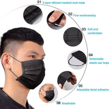 Load image into Gallery viewer, 3-Ply Disposable Non-Medical Sanitary Surgical Earloop Face Mask Lot

