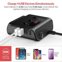 Load image into Gallery viewer, 3-Way Car Plug Charger Adapter
