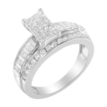 Load image into Gallery viewer, 10KT White Gold Diamond Composite Ring (1 cttw, H-I Color, SI2-I1 Clarity)
