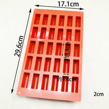 将图片加载到图库查看器，30 Holes Silicone Cake Mold Chocolate Cake Baking Decorating Tools Desserts Cakes Mould Candy Bakeware Molds Mini Cake Pan Candy Molds Break-Apart Silicone Chocolate Mold
