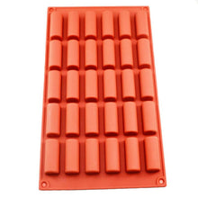 将图片加载到图库查看器，30 Holes Silicone Cake Mold Chocolate Cake Baking Decorating Tools Desserts Cakes Mould Candy Bakeware Molds Mini Cake Pan Candy Molds Break-Apart Silicone Chocolate Mold

