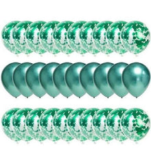 Load image into Gallery viewer, 30-Pieces: Colorful Paper Latex Balloon Party Supplies
