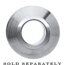 将图片加载到图库查看器，0G Stainless Steel Screw Fit Tunnel Plug Set

