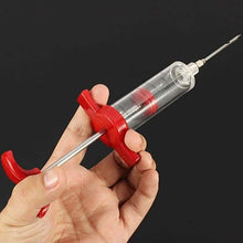 Load image into Gallery viewer, 30ml BBQ Meat Marinade Sauce Seasoning Syringe Injector
