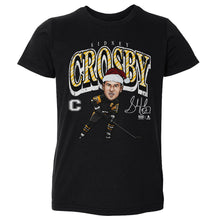 将图片加载到图库查看器，Sidney Crosby Pittsburgh Cartoon Santa Hat WHT
