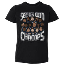 Load image into Gallery viewer, Seattle Football 2025 Champs Cartoon WHT
