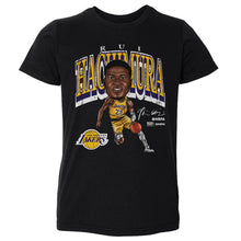 Load image into Gallery viewer, Rui Hachimura Los Angeles Lakers Cartoon WHT
