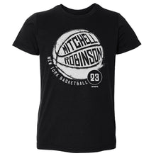 将图片加载到图库查看器，Mitchell Robinson New York Basketball WHT
