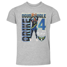 将图片加载到图库查看器，Arike Ogunbowale Dallas Wings Player Number WHT
