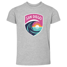 Load image into Gallery viewer, San Diego Wave FC Vintage Primary Logo WHT
