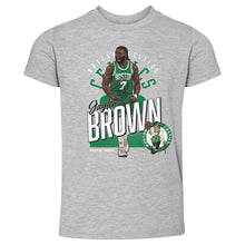 将图片加载到图库查看器，Jaylen Brown Boston Celtics Shield WHT
