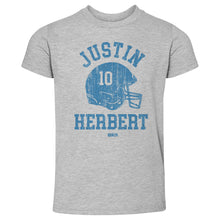 将图片加载到图库查看器，Justin Herbert Los Angeles C Helmet Font
