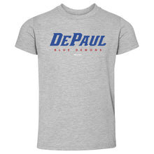 Load image into Gallery viewer, DePaul Blue Demons Wordmark Blue Demons WHT
