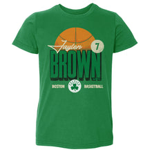 将图片加载到图库查看器，Jaylen Brown Boston Celtics Label WHT
