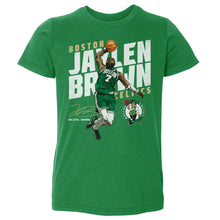 将图片加载到图库查看器，Jaylen Brown Boston Celtics Slant WHT
