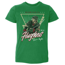 Load image into Gallery viewer, Quinn Hughes Minnesota Triangle Retro WHT
