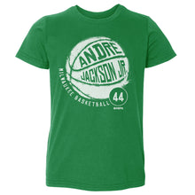 将图片加载到图库查看器，Andre Jackson Jr. Milwaukee Basketball WHT

