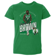 将图片加载到图库查看器，Jaylen Brown Boston Celtics Shield WHT

