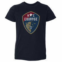将图片加载到图库查看器，North Carolina Courage Vintage Primary Logo WHT
