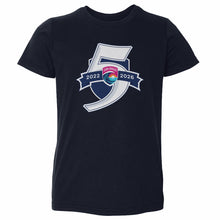 Load image into Gallery viewer, San Diego Wave FC 5 Seasons Logo WHT
