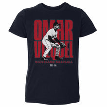 将图片加载到图库查看器，Omar Vizquel Cleveland Player Name WHT
