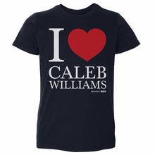 将图片加载到图库查看器，Caleb Williams Chicago I Love WHT
